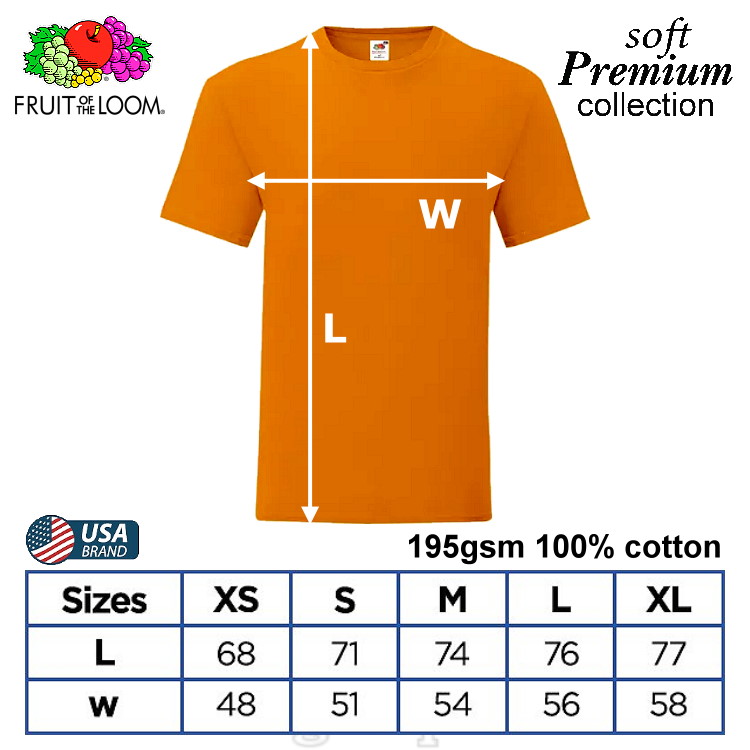 SP-195M Mustard Soft Premium Round Neck Tee 195gsm 100% Cotton