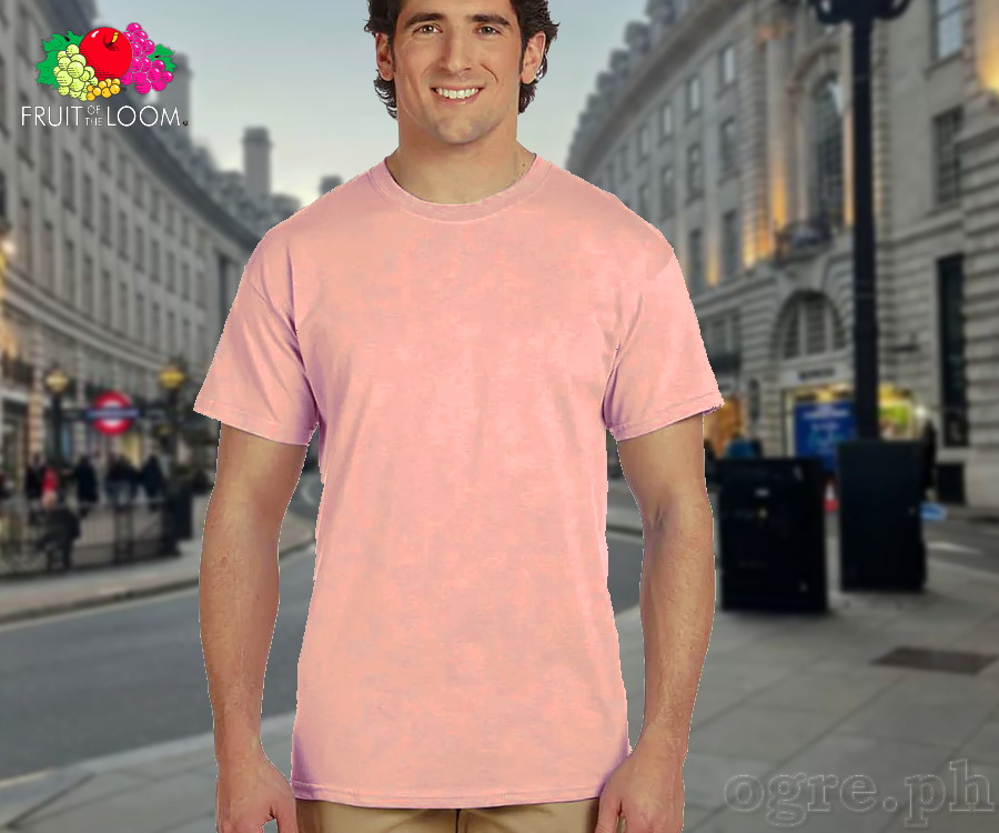 SP-195P Peach Soft Premium Round Neck Tee 195gsm 100% Cotton