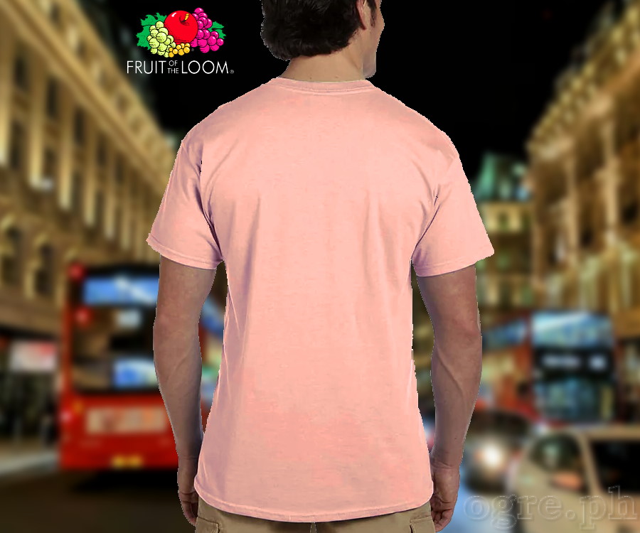 SP-195P Peach Soft Premium Round Neck Tee 195gsm 100% Cotton