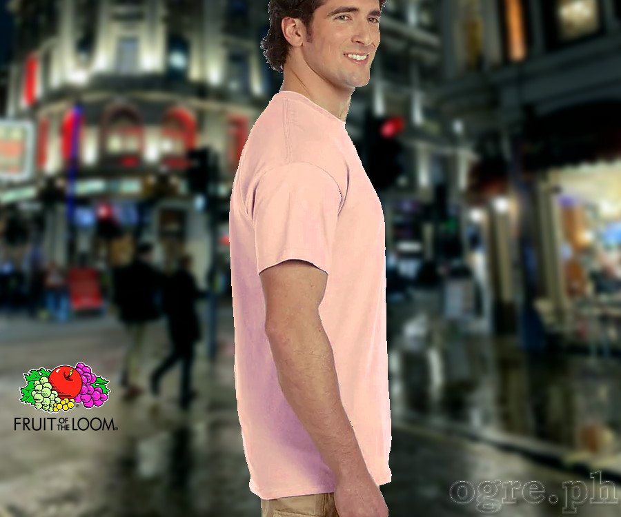 SP-195P Peach Soft Premium Round Neck Tee 195gsm 100% Cotton