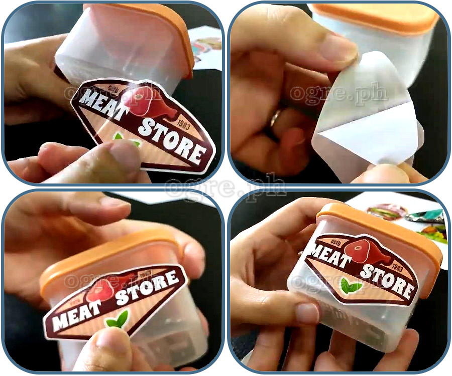 BLS-MA3-A4 BOPP Matte White Label Sticker Sheets A3 / A4 20 sheets