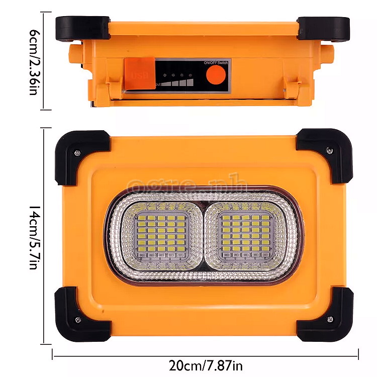 TS-F0270 Solar 2000 Lumens Multifunction Light