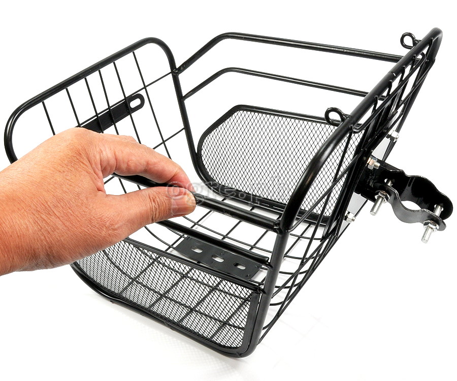 BFB-01HSM Bike Basket Fixing Bracket ~ Clamp-on Stem Mount (Basket Holder Only)