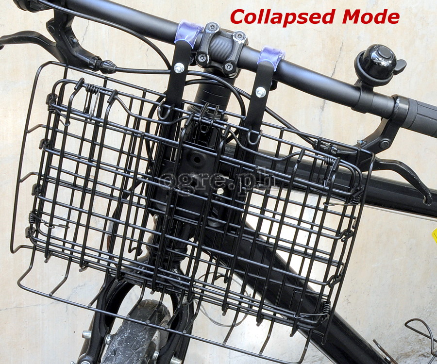 BSK-FH01 Foldable Detachable Hanging Bike Basket
