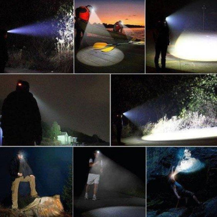 High Power 11-LED Super Bright Rechargeable Headlamp
