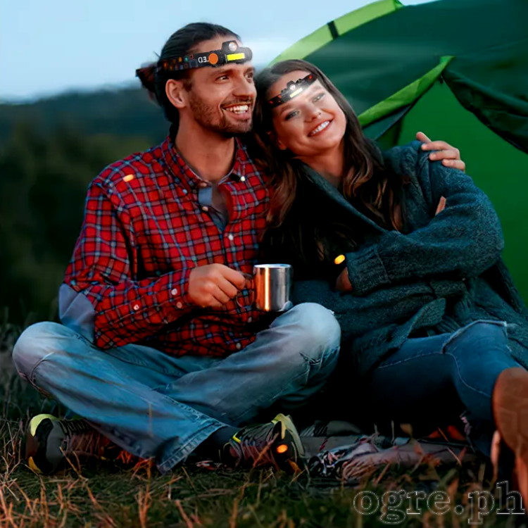 High Power 2-LED Mini Rechargeable Headlamp