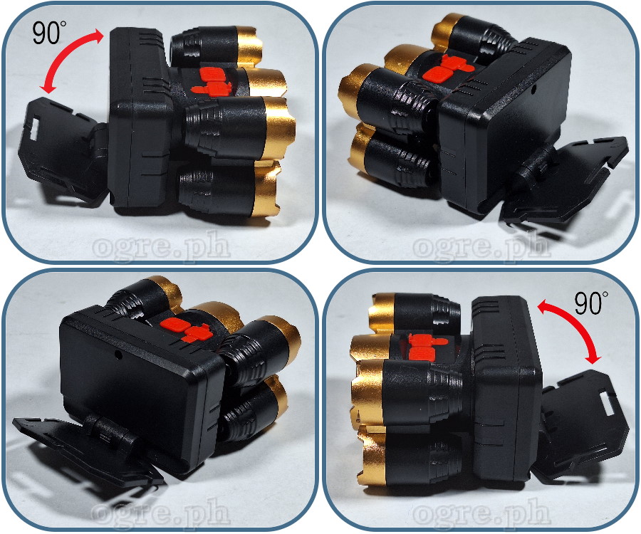 High Power 5-LED Rechargeable Headlamp