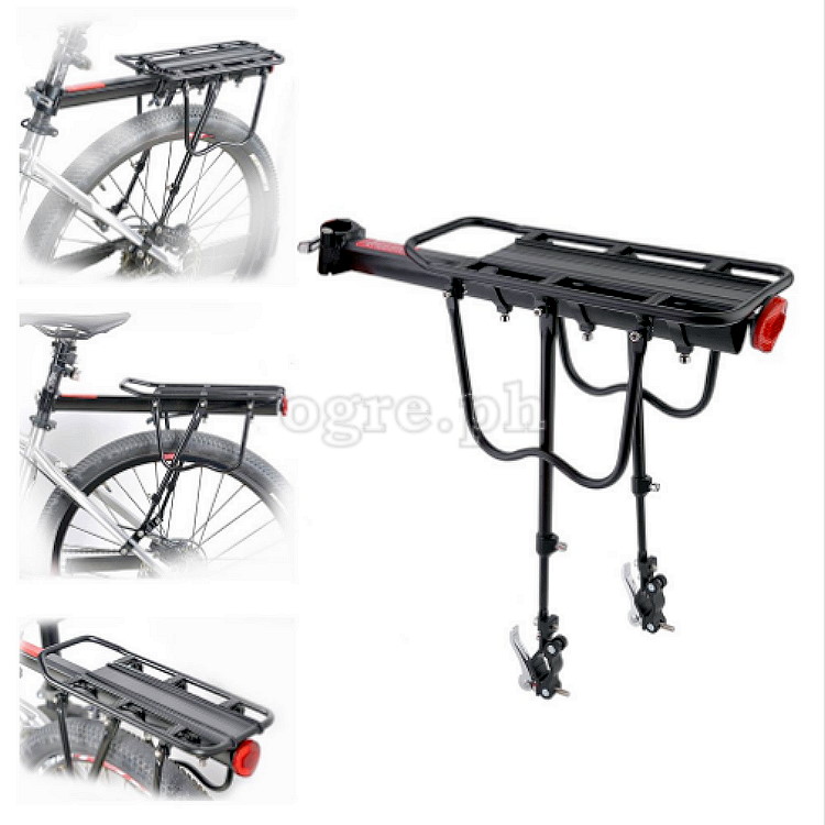 HS-H022A Quick-Connect Seatpost Mount Pannier Luggage Rack with Quick-Connect Side Rail Locks