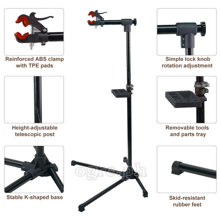 HS-X006D Bike Repair / Maintenance Stand (K-type Base)