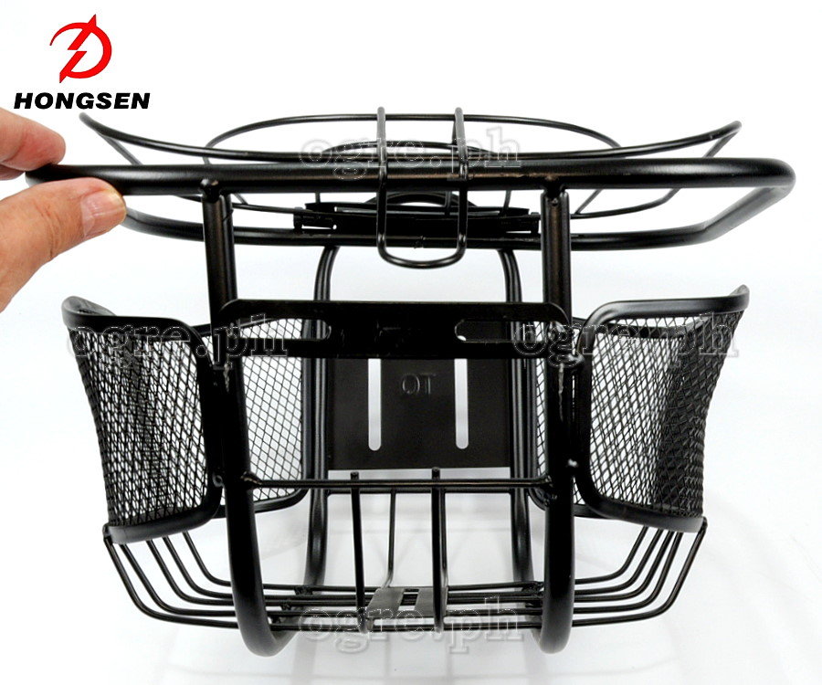 TBC1003 Bike Front Basket with Lid