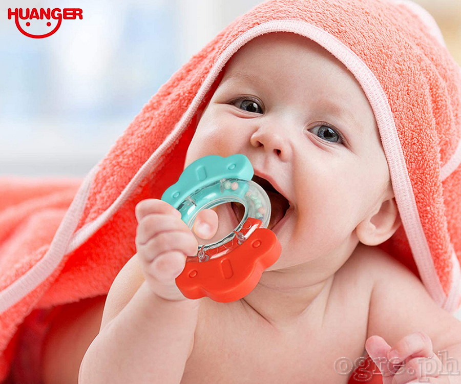 HE0129 Baby Teether Rattles with Storage Case (12pcs Set)
