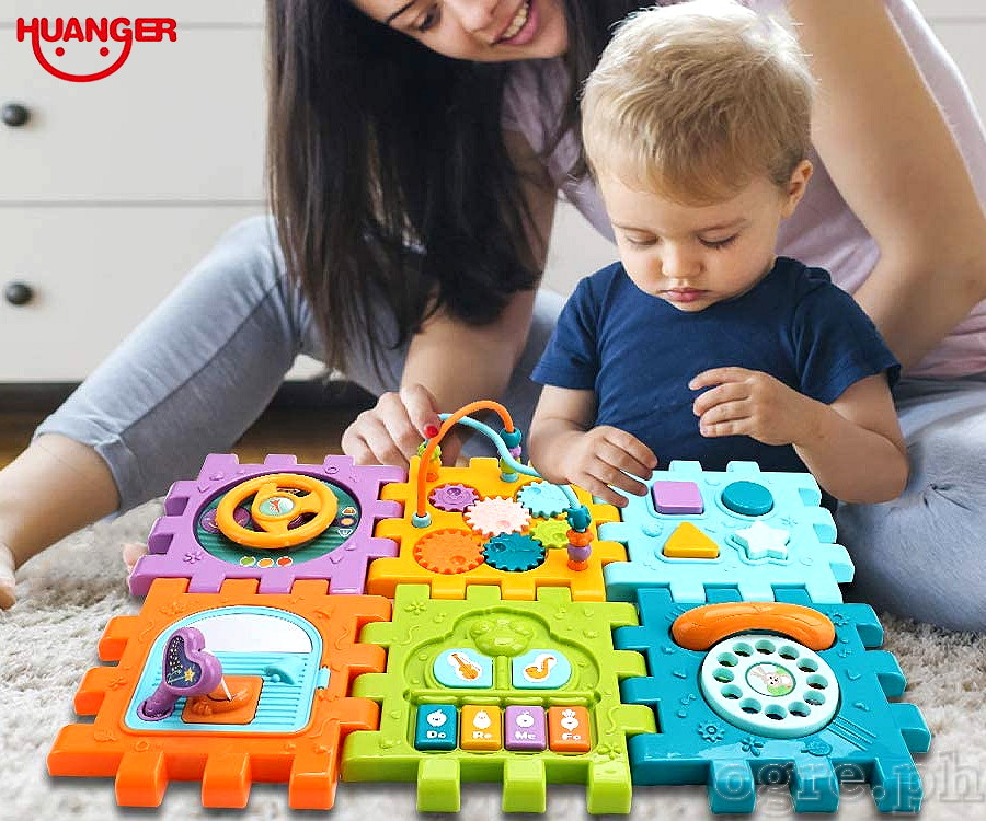 HE0527 (6+4pcs Set) Educational Activity Cube