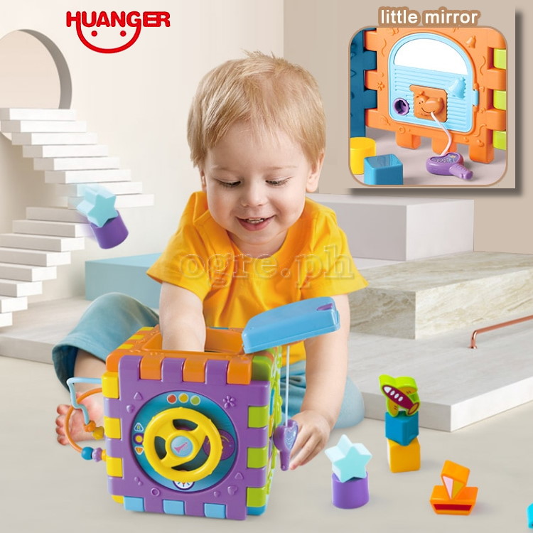 HE0527 (6+4pcs Set) Educational Activity Cube