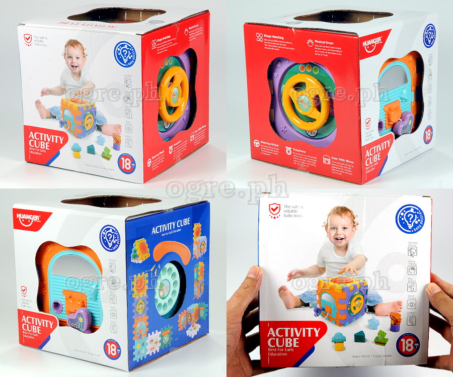 HE0530 (6+7pcs Set) Educational Activity Cube