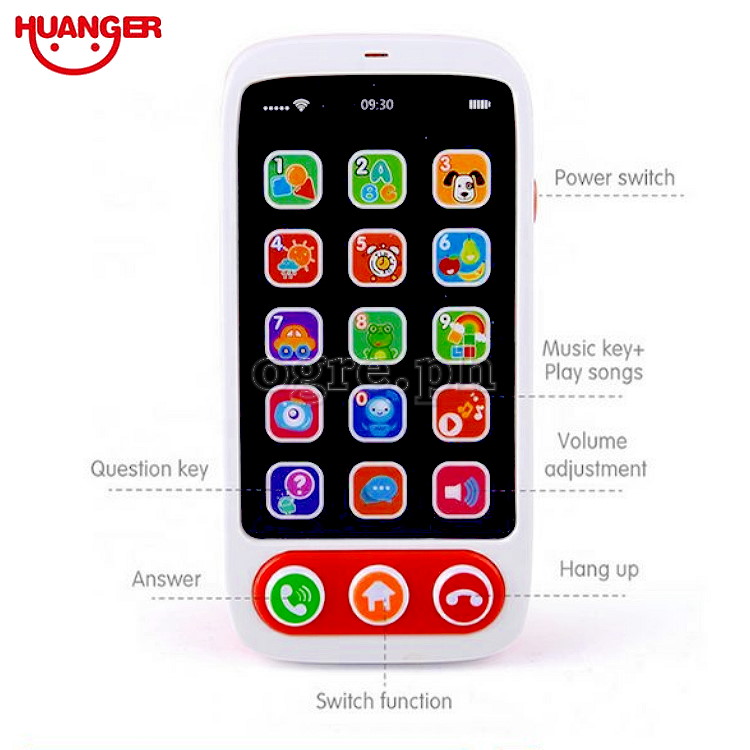 HE8001 Baby Toy Touch Phone