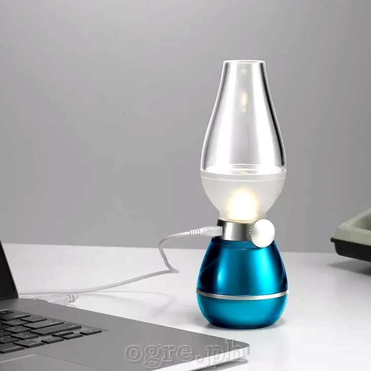 YLL003 Classic Design Blow Control Oil Lamp USB Rechargeable Night Light