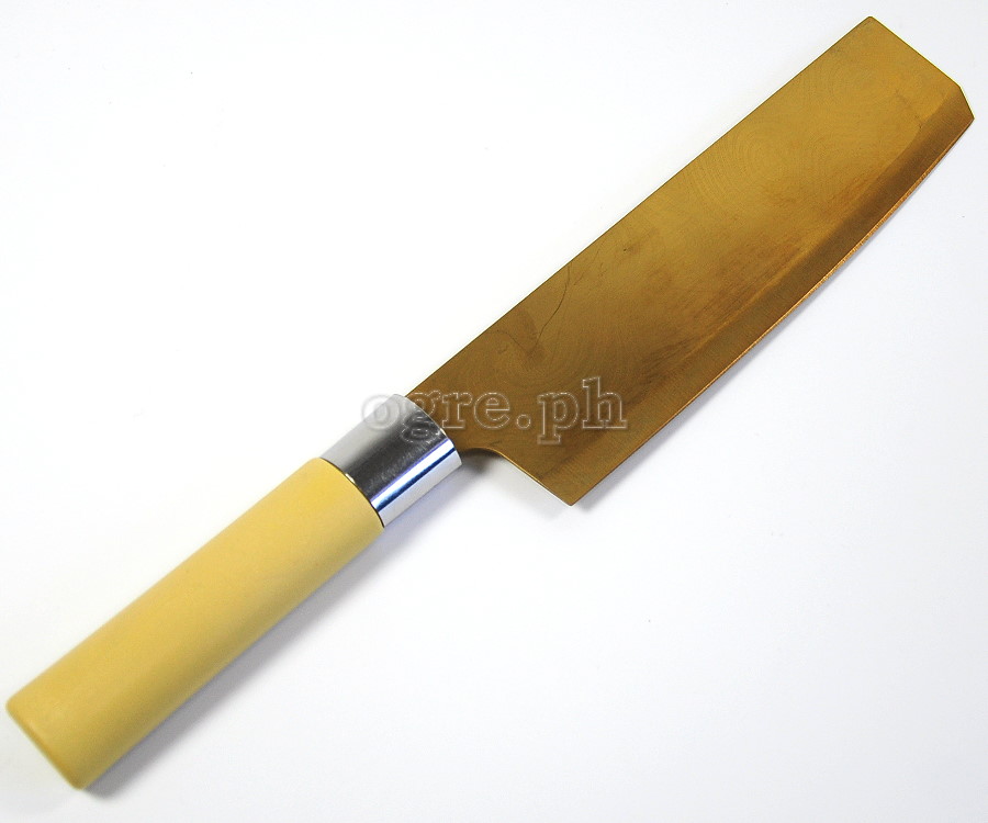 FQ-814 17.5cm (7”) Golden Titanium Santoku Knife