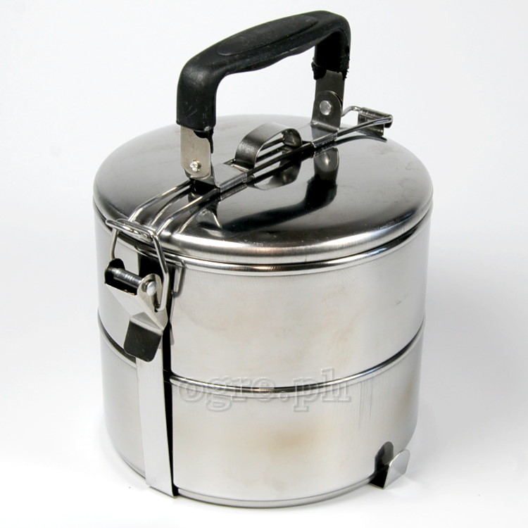 MXQ-5 Stainless Steel Portable 2-Layer Food Container