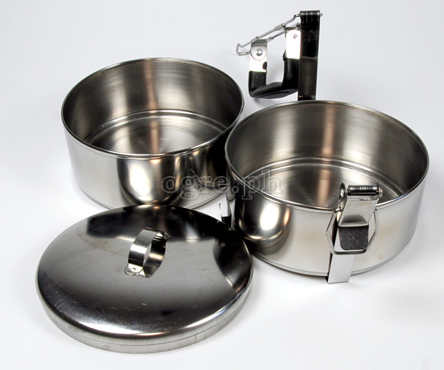 MXQ-5 Stainless Steel Portable 2-Layer Food Container