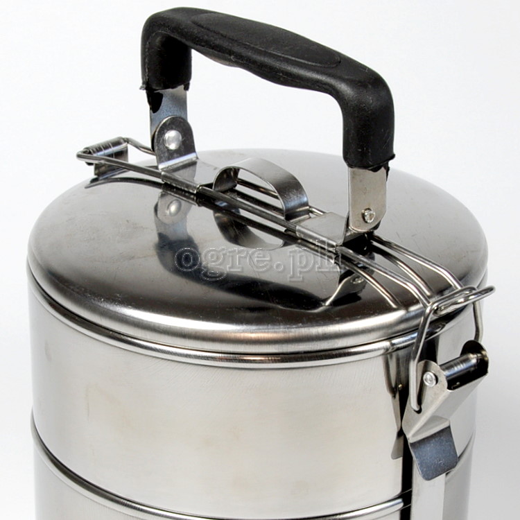 MXQ-5 Stainless Steel Portable 2-Layer Food Container