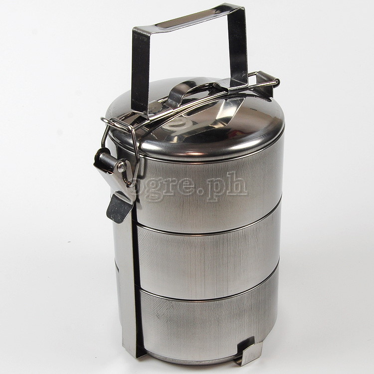 RF-2157 Stainless Steel Portable 3-Layer Food Container