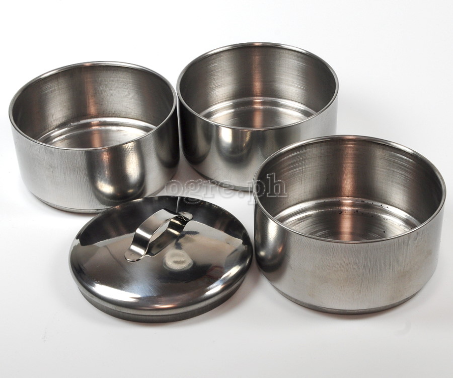 RF-2157 Stainless Steel Portable 3-Layer Food Container