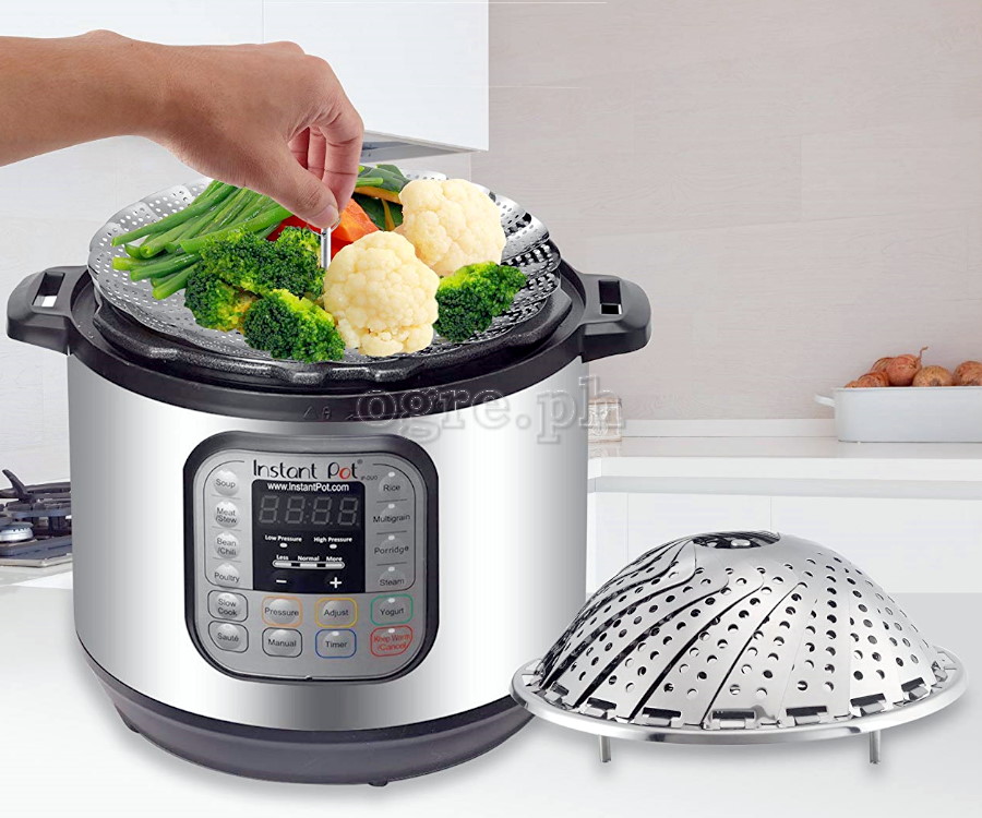 RF-3117 Collapsible Stainless Steel Steamer / Drainer Basket