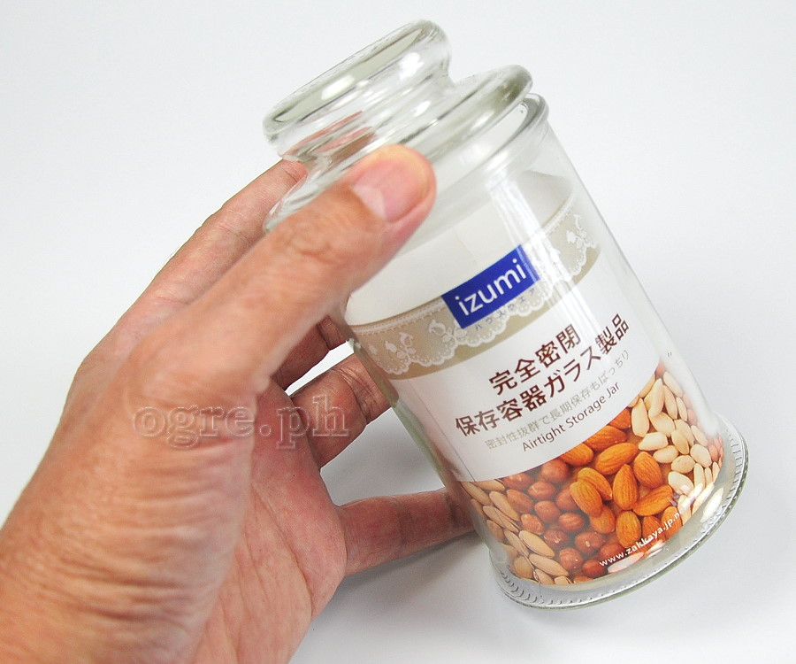 SA370 Airtight Storage Jar 370ml Round