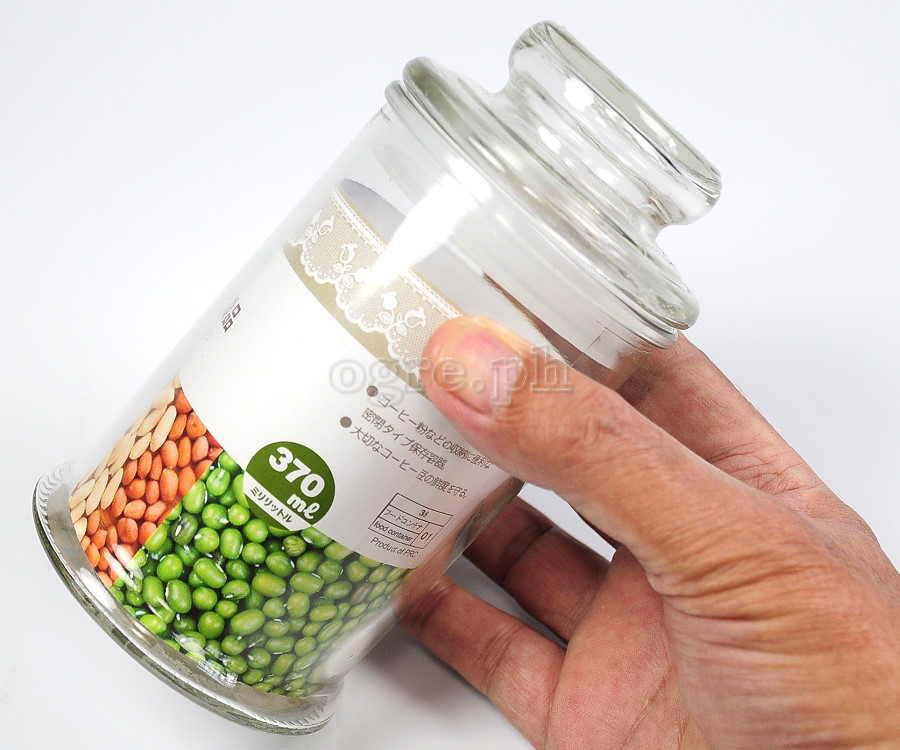 SA370 Airtight Storage Jar 370ml Round