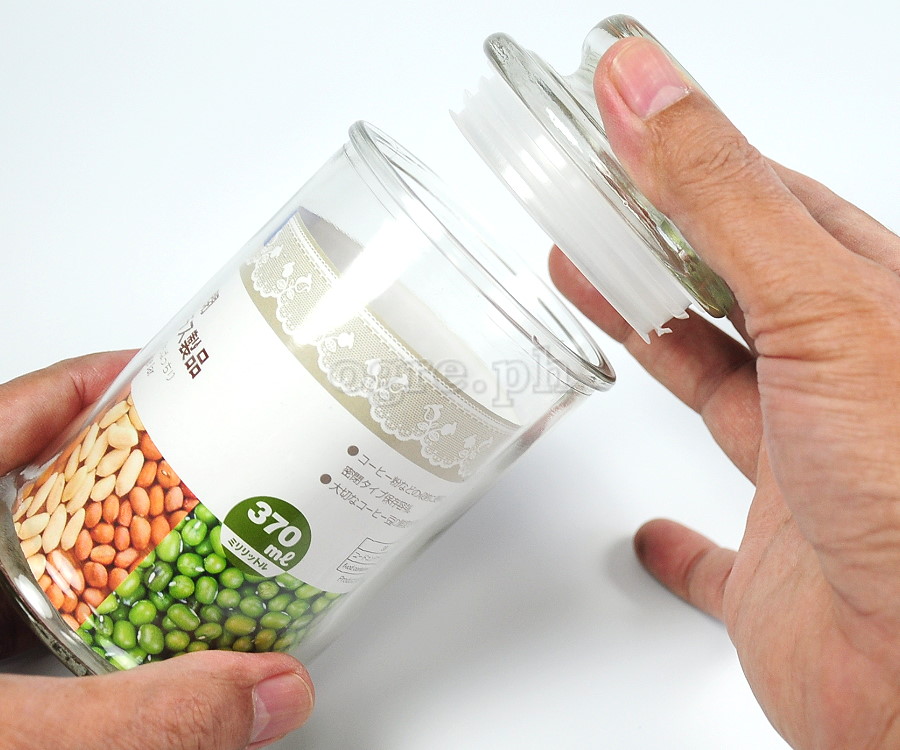 SA370 Airtight Storage Jar 370ml Round