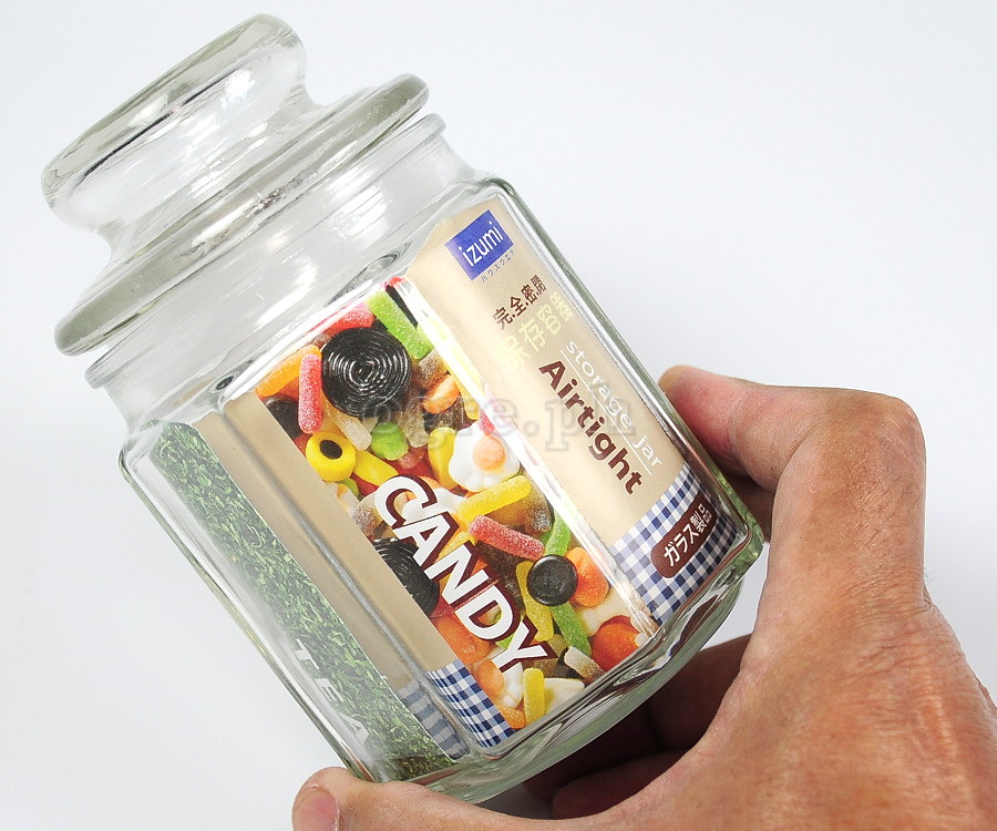 SG7240 Airtight Storage Jar 400ml Octagonal