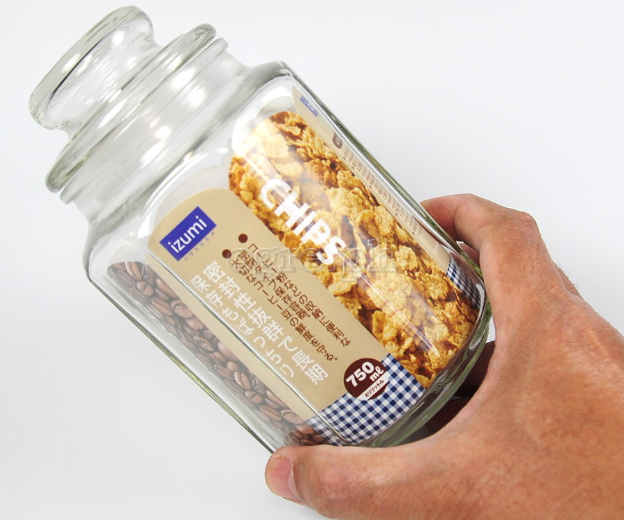 SG7275 Airtight Storage Jar 750ml Octagonal