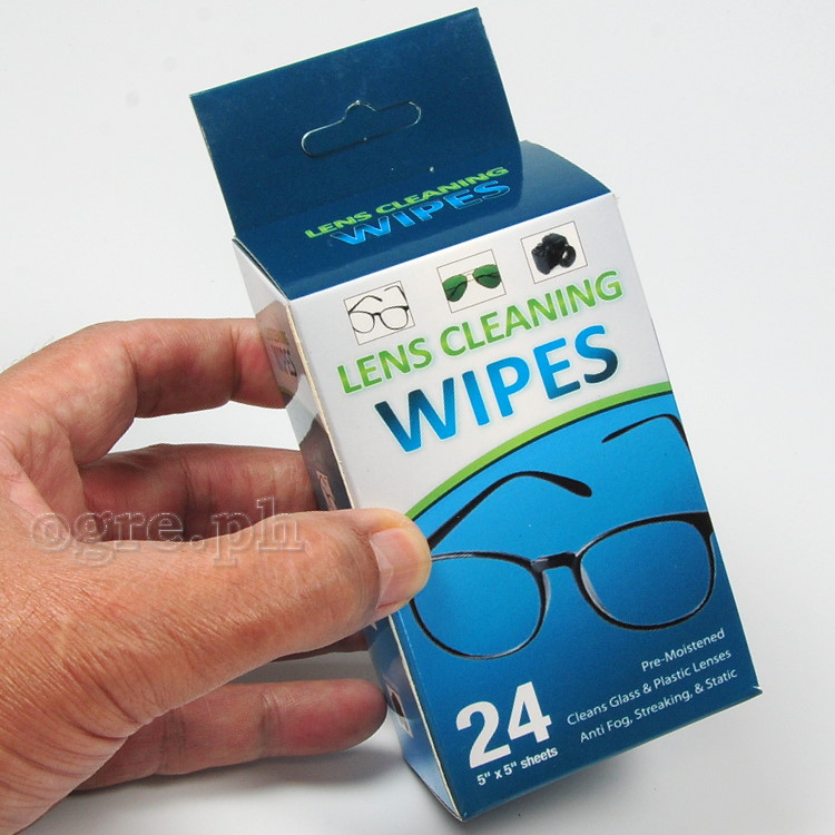 148298 24pcs Lens Cleaning Wipes