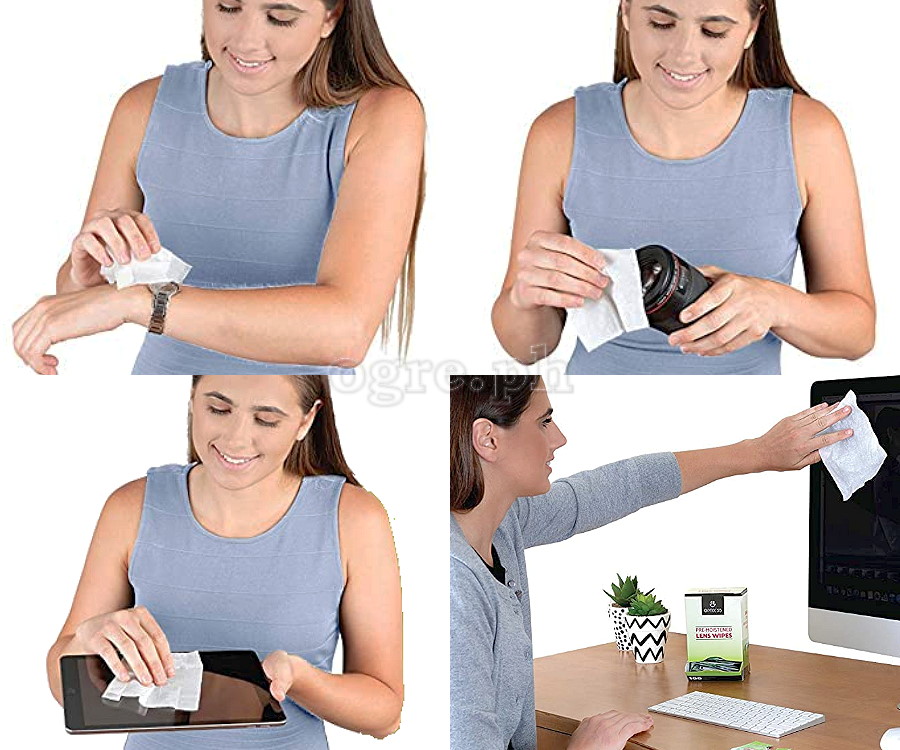 148298 24pcs Lens Cleaning Wipes