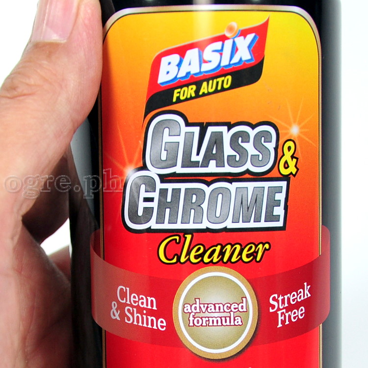 8228 Basix Glass and Chrome Cleaner 12oz (345ml)