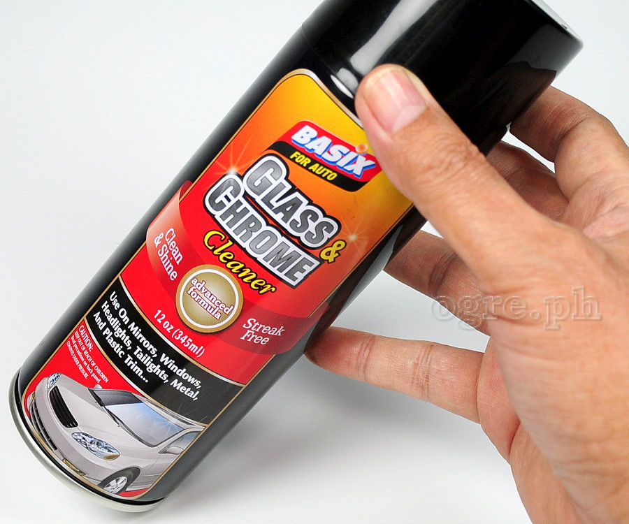 8228 Basix Glass and Chrome Cleaner 12oz (345ml)
