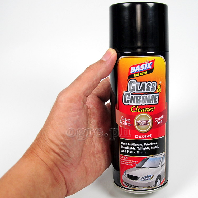 8228 Basix Glass and Chrome Cleaner 12oz (345ml)