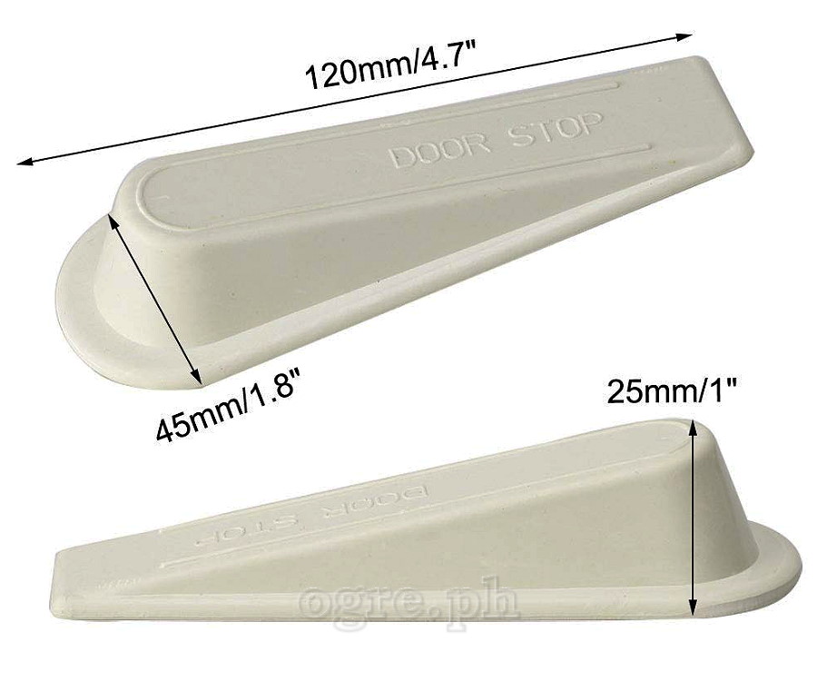 BH0003 Rubber Door Stoppers 3 pcs