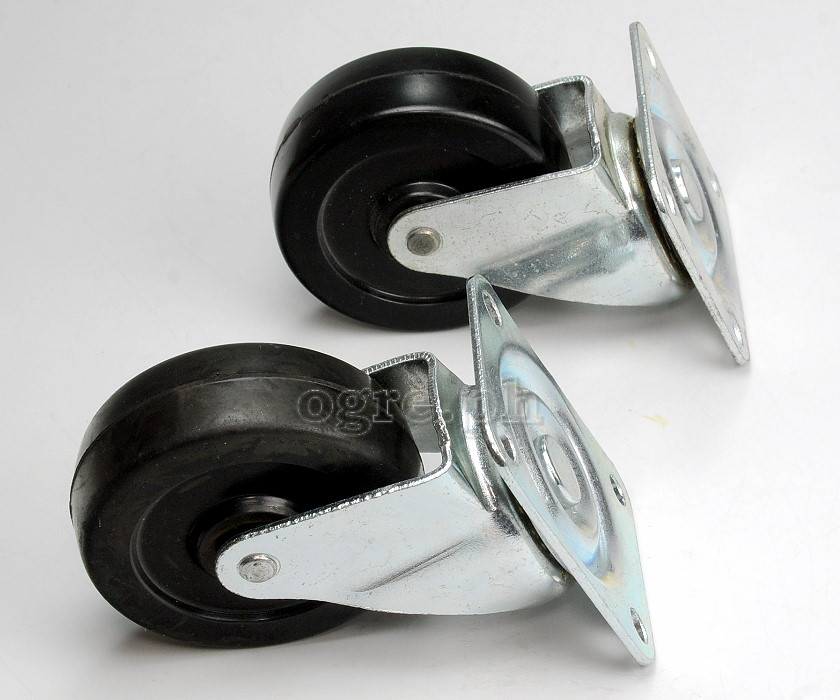 HY0025 Swivel Type Plate Caster 62.5mm (2.5”) Set of 2
