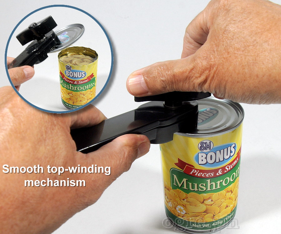 KA0128 Multi-Function Can and Bottle Opener with Wine Cork Puller