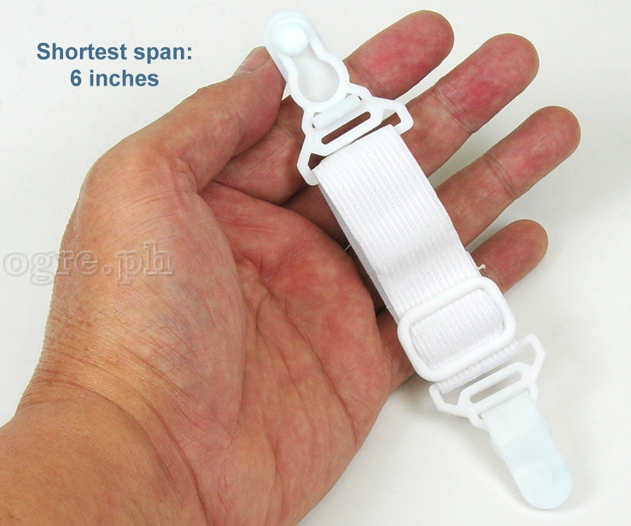 MB0020 Pack of 4 Adjustable Bed Sheet Grippers