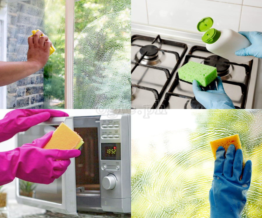 TB1300530 10pcs Heavy Duty Scrub Sponge Assorted Colors