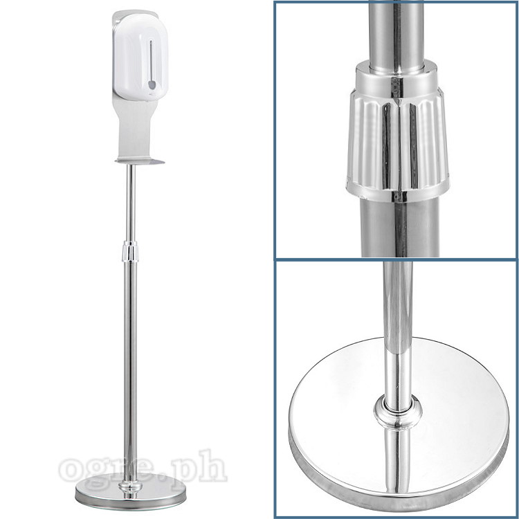 SDS-04 Automatic Alcohol Dispenser Stand Portable Adjustable Stainless Steel