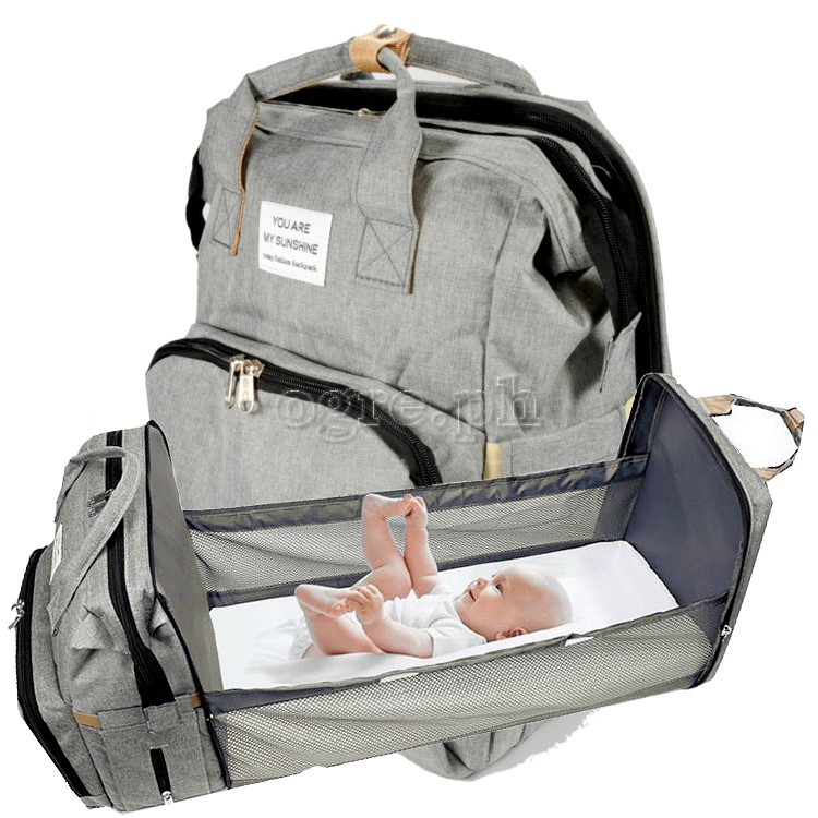 JYH-Y016 Baby Backpack with Expandable Diaper Changing Pad