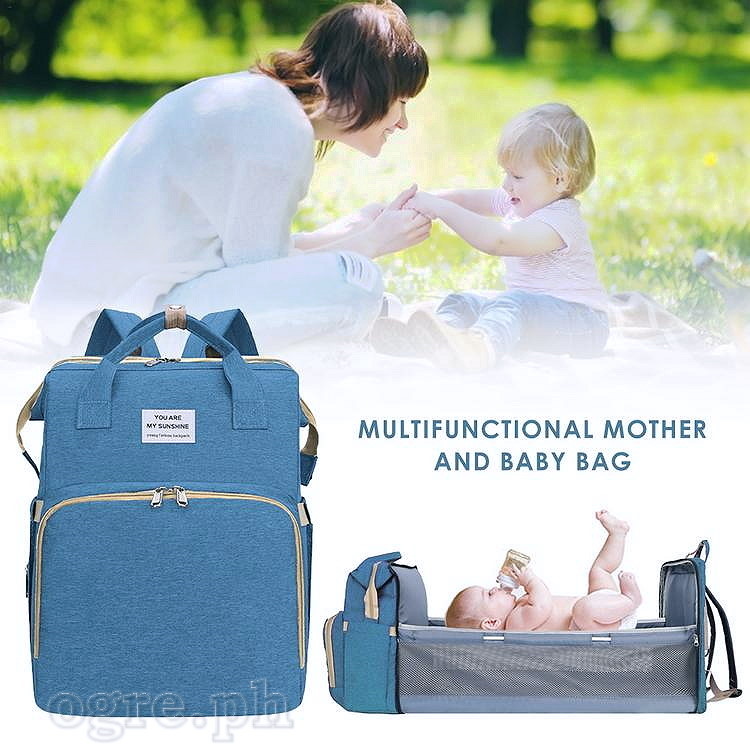JYH-Y016 Baby Backpack with Expandable Diaper Changing Pad