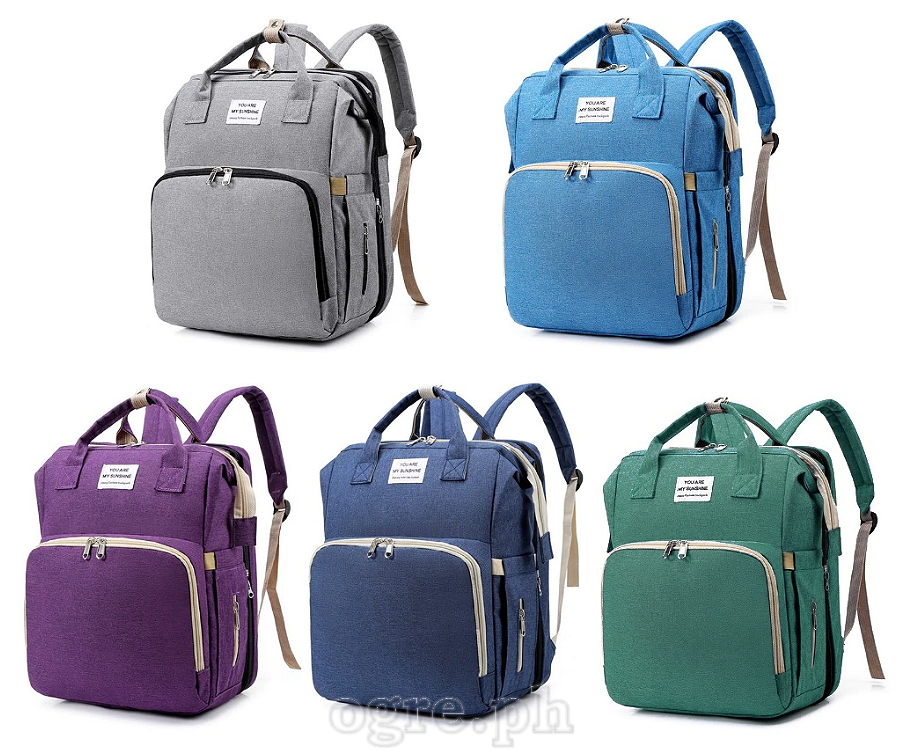 JYH-Y016 Baby Backpack with Expandable Diaper Changing Pad