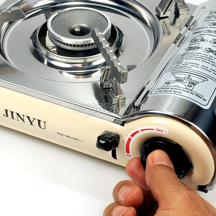 BDZ-106C Stainless Steel Top Mini Portable Butane Gas Stove