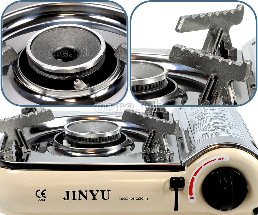 BDZ-106C Stainless Steel Top Mini Portable Butane Gas Stove
