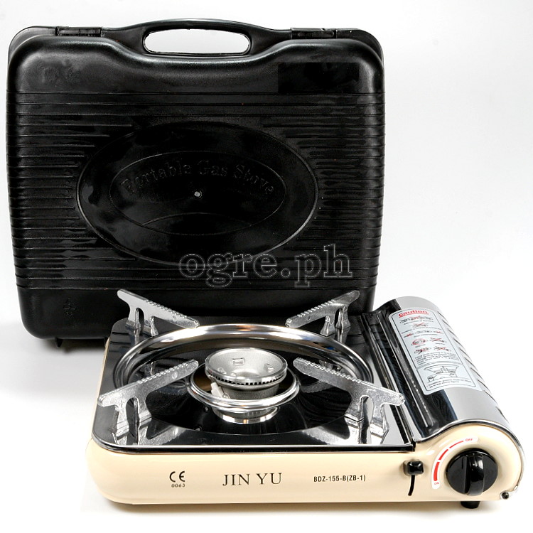 BDZ-155B Stainless Steel Top Portable Butane Gas Stove