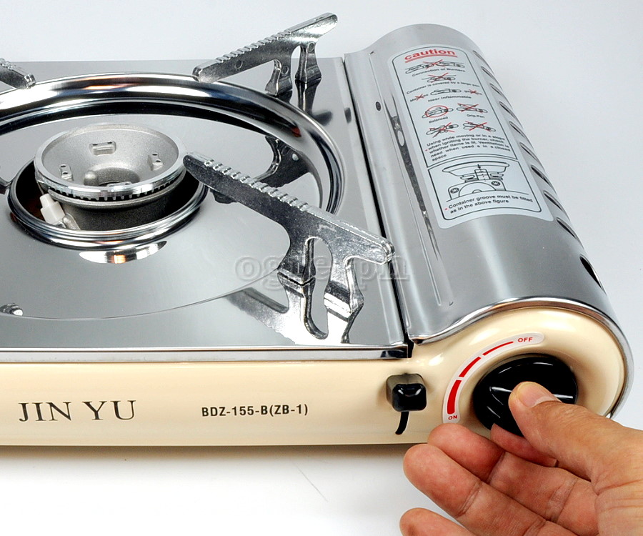 BDZ-155B Stainless Steel Top Portable Butane Gas Stove